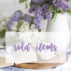 all items after this post are sold - thank you!